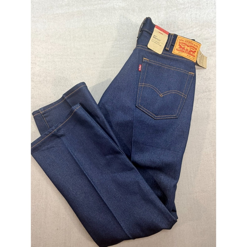 NWT Levi's 517 Bootcut Men Denim Jeans 33/32 - Picture 1 of 12